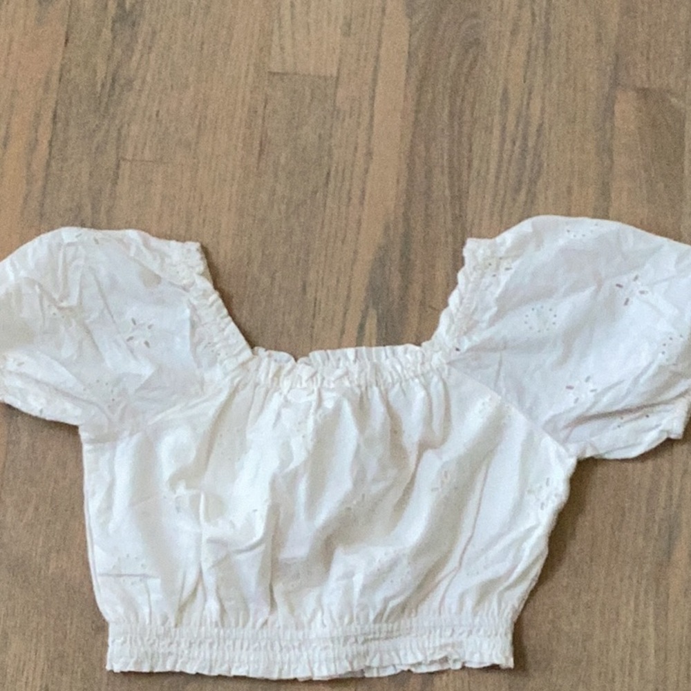 Gap kids girls puff shirt